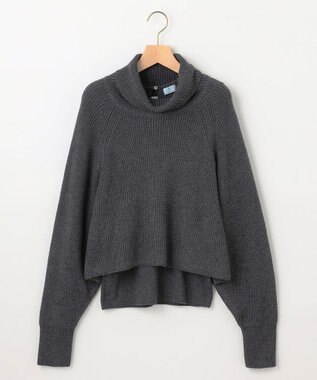 組曲 【WEB限定・2SET】オフショル風NEWツイン ニット チャコールグレー系