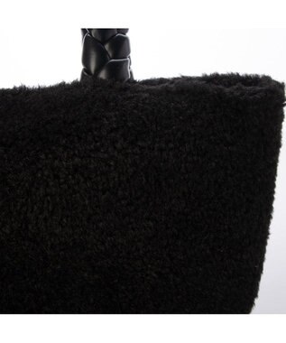 UNBILLION カシュカシュ cachecache / ブレイドハンドルボアミニトート ブラック