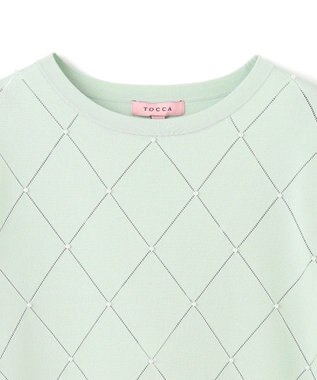 TOCCA 【洗える】SPRINGTIME KNIT ニットプルオーバー ミント