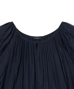 JOSEPH 【洗える】ハボタイ　ショートスリーブブラウス Navy