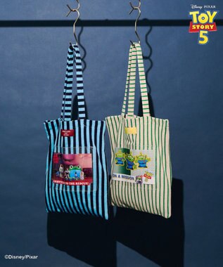 AMERICAN HOLIC 【TOY STORY 5】ストライプパイルトートBAG Blue