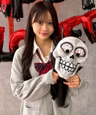 WEGO ハロウィンフェイスマスク ホワイト