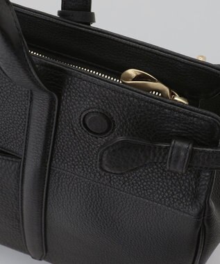 GOTAIRIKU 【ETIAM】シュリンク サイドベルトブリーフケース《Unite》 ブラック系