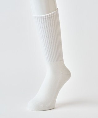 WEGO カラーパイルソックス（R） ホワイト