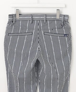 23区GOLF 【MEN】【撥水】ロゴストライプパンツ ネイビー系2