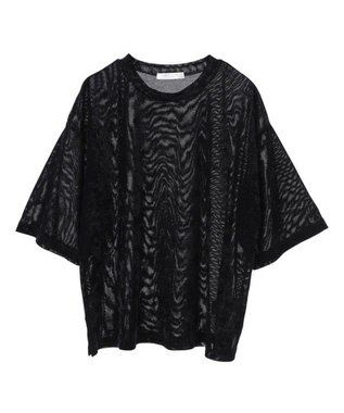 Green Parks シアーベロアプルオーバー Black