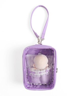 WEGO 【痛バ＆推し活グッズ】ふわふわぬい布団キーホルダー10cm ライトパープル