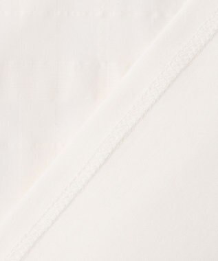 23区 【先行予約】シアーチェックレイヤード フレア Tブラウス ホワイト系