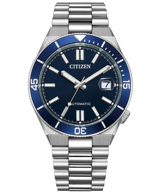 CITIZEN 【メカニカルウオッチ TSUYOSA】豊富なカラーバリエーションが人気の機械式腕時計 NJ0230-59L シルバー