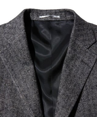 J.PRESS MEN 【J.PRESS ORIGINALS】WOOL/INEN TWEED 3B AUTHENTIC JACKET グレー系1