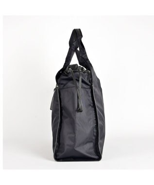 Y'SACCS ドローストリング×シープレザー　トート ブラック