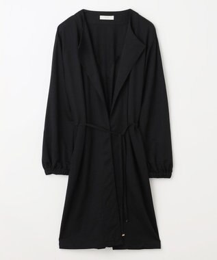 ANY 【洗濯機可/UVケア/接触冷感】ドロストピケカーディガン ブラック