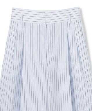 uncrave THOMAS MASON ワイドトラウザー ブルーストライプ