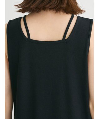 Green Parks ＳＥＴ２点ベスト＋マルチストラップワンピース Beige