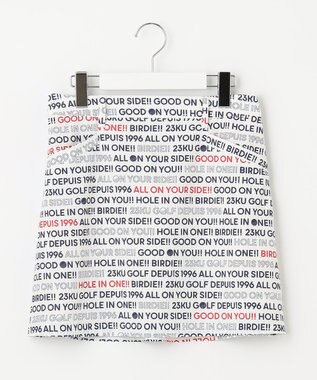 23区GOLF 【WOMEN】ロゴ総柄クールメッシュスカート ホワイト系5