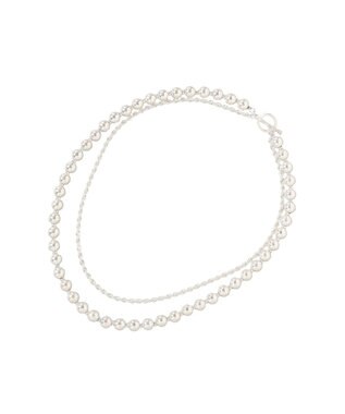 AMERICAN HOLIC マルチウェイメタルレンネックレス White