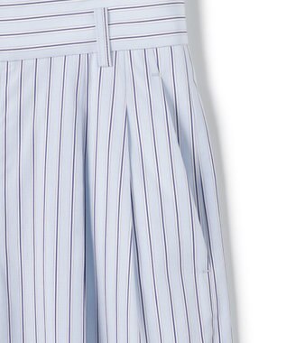 uncrave THOMAS MASON ワイドトラウザー ブルーストライプ