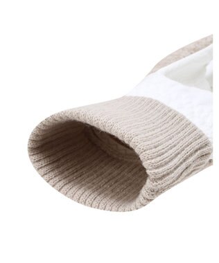 DAKS 【DAKS GOLF】ニット＆羊革グローブ ベージュ