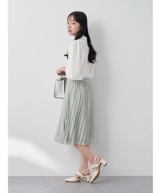 earth music&ecology Ｃｈｅｃｋドビーブラウス Off White