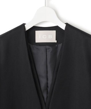 ICB L オーガンコンビジャケット ブラック系