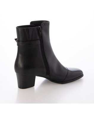 ing <ing>クラシックトラッドヒールブーツ ブラック