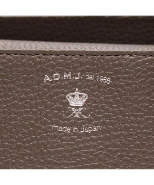A.D.M.J. 牛革ミニトートバッグ※SILVER金具 AKASUMI