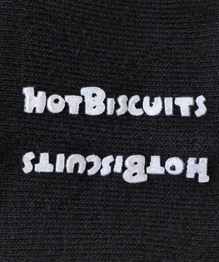 MIKI HOUSE HOT BISCUITS 【70-120cm】 ワンポイントリボン タイツ 黒