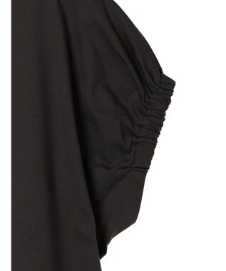 CRAFT STANDARD BOUTIQUE 【ＵＶカット】ギャザースリーブプルオーバー Black