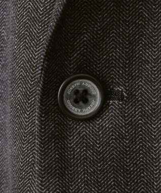 JOSEPH ABBOUD 【軽量/ストレッチ/スウェードタッチ】トリコットコーデュロイ ジャケット グレー系