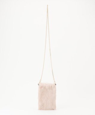 自由区 ミンク ポシェット アイボリー系