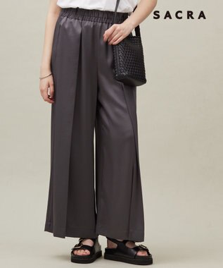 23区 【SACRA】トリアセサテン パンツ