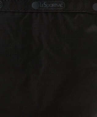 LeSportsac CONV DRAWSTRING CRSSBDY/ブラック/ローズゴールドシャイン/ピンク ブラック/ローズゴールドシャイン/ピンク