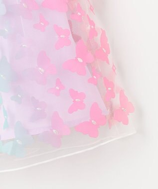 ANY KIDS レインボー チュール スカート ラベンダー