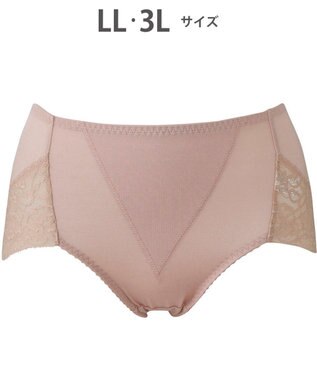 Wing 美尻も叶える補整ショーツ 【Pパンツ】 ほどよくおなか押さえ はきこみ丈ふかめ KJ4210 ウイング／ワコール シナモンブラウン