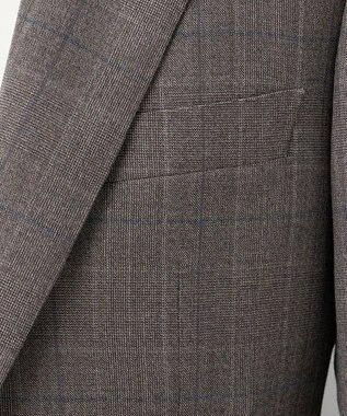 GOTAIRIKU 【ZEGNA/ゼニア】エレクタ スーツ(ブラウンチェック) ベージュ×チェック