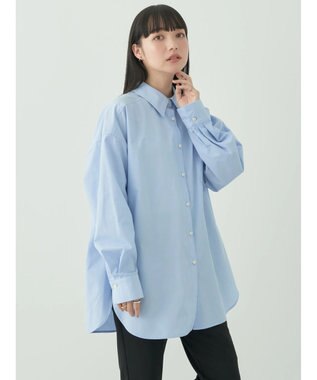 earth music&ecology ボーイズライクシャツ Sax