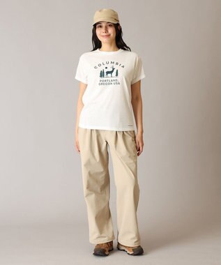 Columbia Columbia/ ウィメンズチェンブリンコーブショートスリーブTシャツ /コロンビア Sea Salt