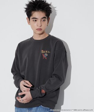 WEGO 【ユニセックス着用ITEM】TOMandJERRYグラフィックプルオーバー 柄50