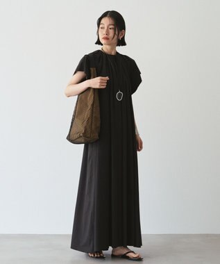 russet 【A4収納可能】メッシュホーボーバッグ(CE-1749) Black/BR