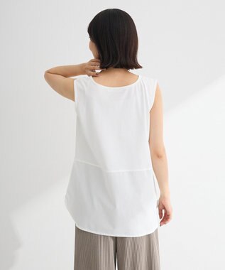 Green Parks ノースリーブドッキングホワイトインナー Off White