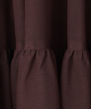 uncrave 【洗濯機洗い可】カクテルチュール スカート（uncrave STANDARD） バーガンディー