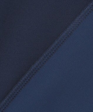 23区GOLF 【WOMEN】チュール袖 モックネックプルオーバー ネイビー系