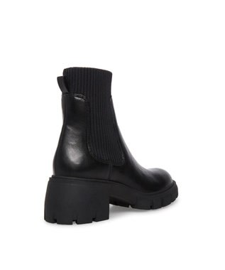 STEVE MADDEN HUTCH サイドゴアブーツ ブラック