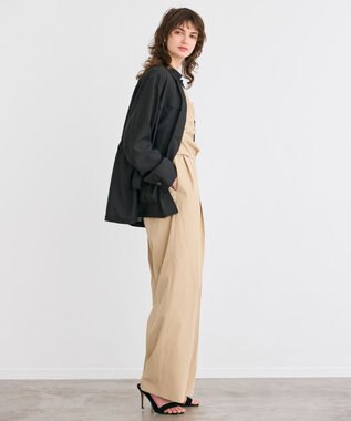 BEIGE， 【接触冷感/UVカット/洗える・anan 2451号掲載】YANN / オフショルダーオールインワン Beige