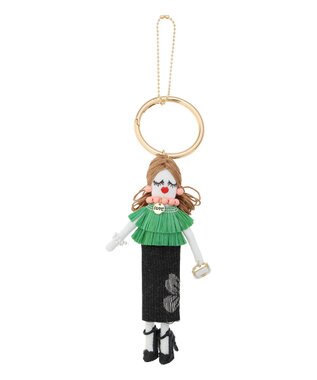 Te chichi フラワースカートガール チャーム グリーン