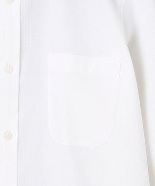 GOTAIRIKU 春夏向け【形態安定】SUMMERPREMIUMPLEATS_スナップダウン 長袖ドレスシャツ ホワイト系1