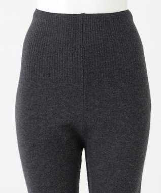 23区 S 【R(アール)】ウールカシミヤ ニットレギンス グレー系
