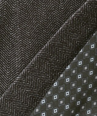 JOSEPH ABBOUD 【軽量/ストレッチ/スウェードタッチ】トリコットコーデュロイ ジャケット グレー系