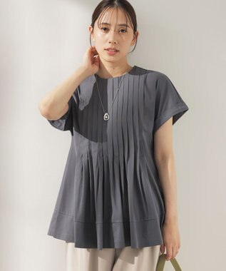  【先行予約】サマージャージーブラウスライク カットソー