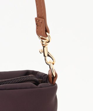 LA BAGAGERIE パデットブロック2WAYミニトート ワイン